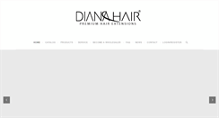 Desktop Screenshot of dianahair.com